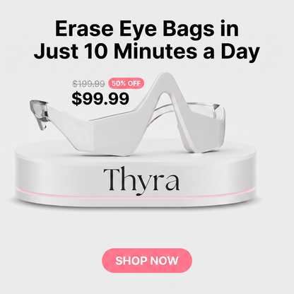 Thyra Redlight Therapy Massaging Glasses - 50% OFF SALE